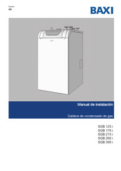 Baxi SGB 125 i Manual De Instalación
