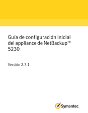 Symantec NetBackup 5230 Guía De Configuración