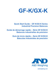 AND GX-K Serie Guia De Inicio Rapido