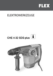 Flex CHE 4-32 SDS-plus Manual De Instrucciones