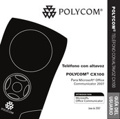 Polycom CX100 Guia Del Usuario