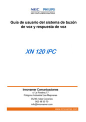 NEC Philips XN 120 IPC Guía De Usuario