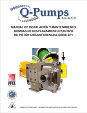 Q-Pumps ZP1 060 Manual De Instalación Y Mantenimiento