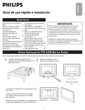 Philips 23PF5320/28 Guía De Uso Rápido E Instalación