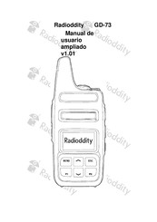 Radioddity GD-73 Manual De Usuario Ampliado