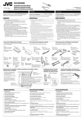 JVC EXAD KD-NX5000 Manual De Instalación