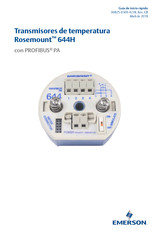 Emerson Rosemount 644H Guia De Inicio Rapido