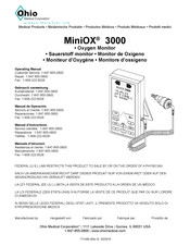 Ohio Medical Corporation MiniOX 3000 Manual De Instrucciones