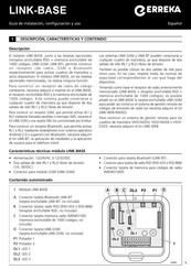 Erreka LINK-BASE Guía De Instalación, Configuración Y Uso