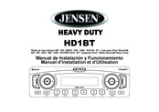 Jensen HD1BT Manual De Instalación Y Funcionamiento