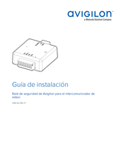 Motorola Solutions AVIGILON H4VI-AC-RELY1 Guia De Instalacion