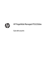 HP PageWide Managed P55250dw Guia Del Usuario