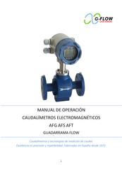 G-FLOW AFG AFS AFT Manual De Operación