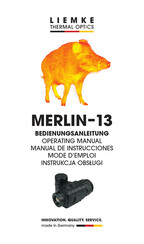 Liemke MERLIN-13 Manual De Instrucciones