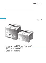 HP LaserJet 5000 N Guia Del Usuario