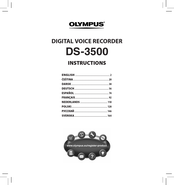Olympus DS-3500 Manual De Instrucciones