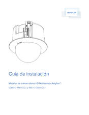 Avigilon 9W-H3-3MH-DC1 Guia De Instalacion