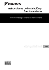 Daikin EKHWP300B Instrucciones De Instalación Y Funcionamiento