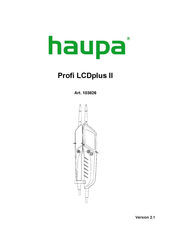 haupa Profi LCDplus II Manual De Instrucciones