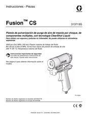 Graco Fusion CS TI11323a Instrucciones - Piezas