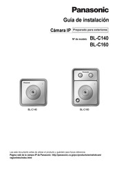 Panasonic BL-C160 Guia De Instalacion