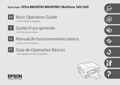 Epson Stylus WorkForce 545 Manual De Funcionamiento Básico