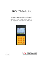 Promax PROLITE-51 Manual De Instrucciones