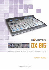 Solidyne DX 816 Manual De Instrucciones