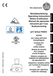 IFM Electronic AC010S Manual De Operación