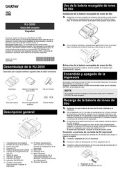 Brother RuggedJet RJ-3050 Guia Del Usuario