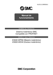 SMC EX600-WEN Manual De Funcionamiento