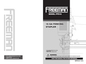 Freeman PFS16 Manual Del Usuario