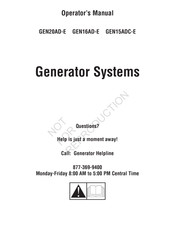 Rheem GEN20AD-E Manual De Operario