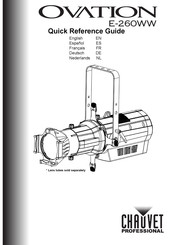 Chauvet Professional Ovation E-260WW Manual Del Usuario