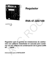 albatros RVA 47.320/109 Instrucciones Para El Instalador