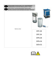 edenox DPC-34 Instrucciones De Instalación, Uso Y Mantenimiento