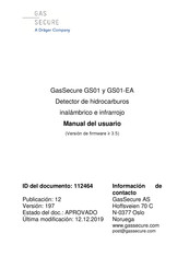 Dräger GasSecure GS01-EA Manual Del Usuario