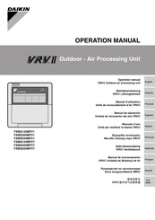 Daikin VRV II FXMQ200MFV7 Instrucciones Y Manual De Operación