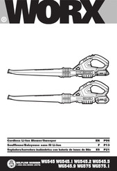 Worx WG545.2 Manual Del Usuario