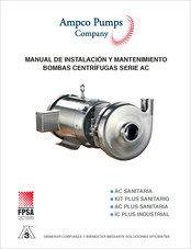 Ampco Pumps Company AC Serie Manual De Instalación Y Mantenimiento