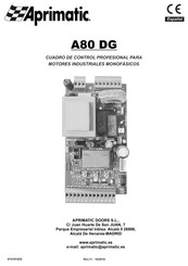 Aprimatic A80 DG Manual De Instrucciones