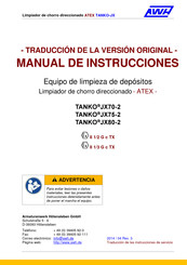 AWH TANKO JX80-2 Manual De Instrucciones