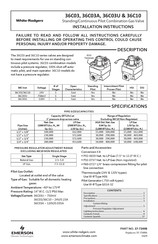 Emerson White-Rodgers 36C10 Instrucciones De Instalación