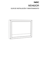 NEC MD462 OR Guía De Instalación Y Mantenimiento