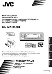 JVC KD-MX2900R Manual De Instrucciones