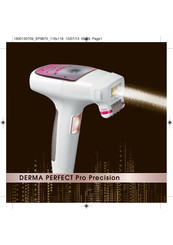Rowenta DERMA PERFECT Pro Precision Manual Del Usuario