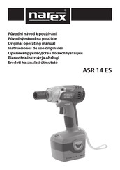 Narex ASR 14 ES Instrucciones De Uso Originales