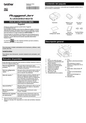 Brother Rugged Jet RJ-2150 Guía De Configuración Rápida