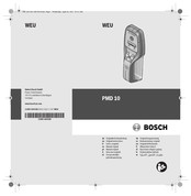 Bosch PMD 10 Manual Original