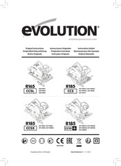 Evolution R185 CCS Instrucciones Originales